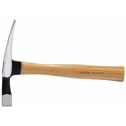 Westward Bricklayers Hammer,Hickory,24 Oz 6DWK7