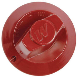 Vulcan Hart Knob,Control Red-W/Set Scr. 00-719255-00012