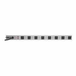 Tripp Lite Power Strip,8-Outlet,RA,5-15P,24in cord PS2408RA