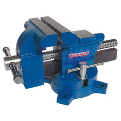Westward Combination Vise,Serrated Jaw,5 7/8" L 10D702