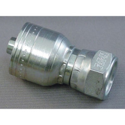 Aeroquip Crimp Fitting,1/4" I.D.,M18-1.5,F,Metric 1A6DS4