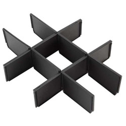 Milwaukee Tool DrawerDividerKit,3inx165/16in,Black,1PK 48-22-8473