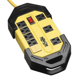 Tripp Lite Plug-In GFCI w/Cord,12ft,15A,Yel/Blk TLM812GF