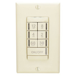 Sensorswitch Wall Switch Timer, Ivory, 120/277V AC PTS 720 IV