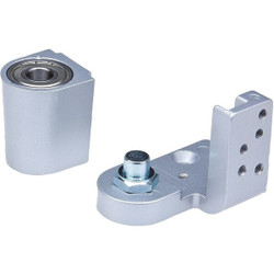 Kaba Ilco Offset Pivot Hinge,Half Surface,125 lb.  IL-OP-18-RH-AL BOTTOM SET