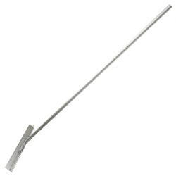 Kraft Tool Asphalt Lute,Magnesium,31 Tines,6 ft. GG830
