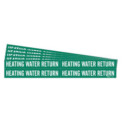Brady Pipe Marker,PK5 7365-4-PK