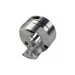 Ruland Curved Jaw Coupling Hub,6mm,Aluminum MJC25-6-A