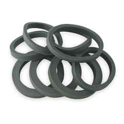 Sim Supply Washer,Rubber,1.25"/1.5" Pipe Size,PK8  1PNW3