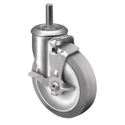 Colson Stem Caster,3"dia,250lb 2.03354.42 BRK1