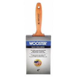 Wooster Paint Brush,Wall,4" Z1307-4