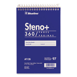 Blueline® NOTEBOOK,STENO,6X9,BE AT12B