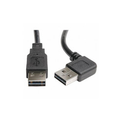 Tripp Lite Reversible USB Cable,Black,3 ft. UR020-003-RA