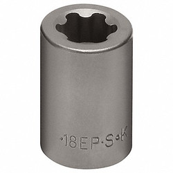 Sk Professional Tools Socket,1/2 in Drive,6-Point Shape 42718