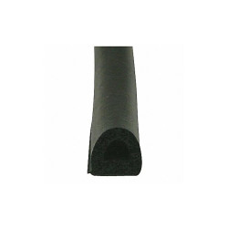 Manufacturer Varies Weatherstrip,D,Black,Length 200 Ft.. 5MFL8