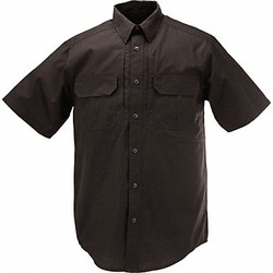 5.11 Taclite Pro Short Sleeve Shirt,L,Black  71175T