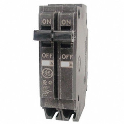 Ge Circuit Breaker,50A,Plug In,120/240V,2P THQP250