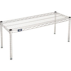 Nexel Chrome Wire Dunnage Rack - 36""W x 14""D x 14""H