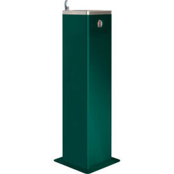 Global Industrial Outdoor Pedestal Drinking w/ Filter Green