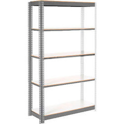 Global Industrial 5 Shelf Boltless Shelving Starter 48""W x 18""D x 84""H USA