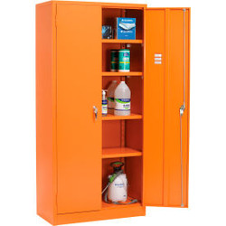 Global Industrial Emergency Preparedness Cabinet 36""W x 18""D x 78""H Unassembl