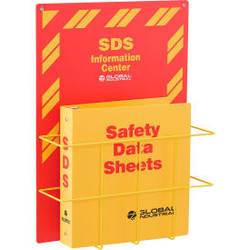 Global Industrial SDS Binder & Safety Station 2'' Binder