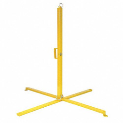Guardian Equipment Single Stanchion,39 In. H,Steel 15225