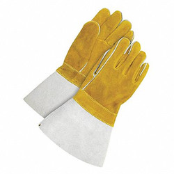 Bdg Welding Gloves,L,Gauntlet,5" Cuff L  64-1-888