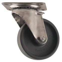 Sim Supply Standard Plate Caster,Swivel,660 lb.  LIK-POHI 125G-1