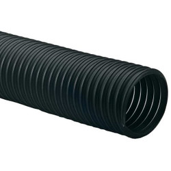 Flexaust Co Ducting Hose,25 ft L,Black 8901040025