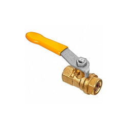 Usa Sealing Ball Valve,Brass,Straight  ZUSA-VLV-197