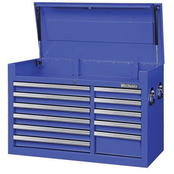 Westward Powder Coated Blue,Light Duty,Top Chest 32H841