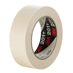 General Use Masking Tape 201+, 24 mm x 55 m x 4.4 mil, Tan