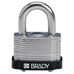 Brady Keyed Padlock,Alike,1-5/16"W,PK3 118979