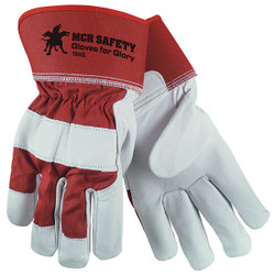 MCR Safety® Goatskin Leather Gloves For Glory