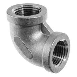 Manufacturer Varies 90 Elbow,Aluminum,1/2 in,Class 150,FNPT ZUSA-PF-9424