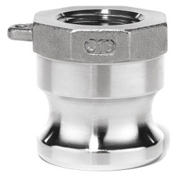 Usa Sealing Cam and Groove Adapter,5",304 SS  BULK-CGF-274