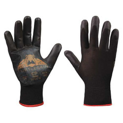 Turtleskin Cut Resistant Gloves,Blk,Nitrile,M,PR CPR-30A