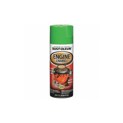 Rust-Oleum Engine Enamel,Grabber Green,12 oz,Spray 248951