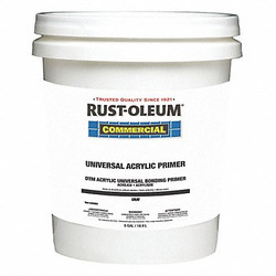 Rust-Oleum Primer,Gray,Water,Acrylic Copolymer,5gal 292603
