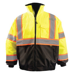 Occunomix Two Tone Jacket,Unisex,2XL,Yellow  LUX-350-JB2-Y2X