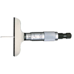 Starrett Depth Micrometer,Non-Rotating,0-3 In 449AZ-3R