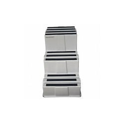 Manufacturer Varies Step Stand,Gray,Number of Steps 3 44ZJ59