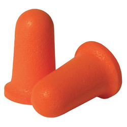 Condor Ear Plugs,Disposable,Orange,PK200  55KN50