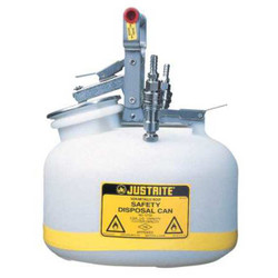 Justrite HPLC Waste Can,2 Gal.,PTFE  TF12752