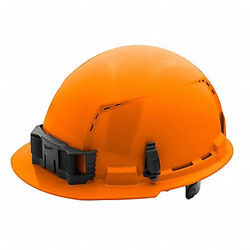 Milwaukee Tool Hard Hat,Color Orange,6 1/2 to 8 1/2 48-73-1232