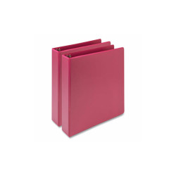 Samsill® BINDER,DV,1.5",2PK,BERRY MP286576