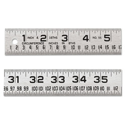 Tinner's Steel Circumference Rules, 1 1/4 in x 4 ft, Steel