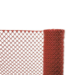 Safety Fences, 4 ft x 50 ft, Polyethylene, Orange