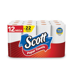 Scott® TISSUE,ROLL,TOWEL,WH,12, 38869